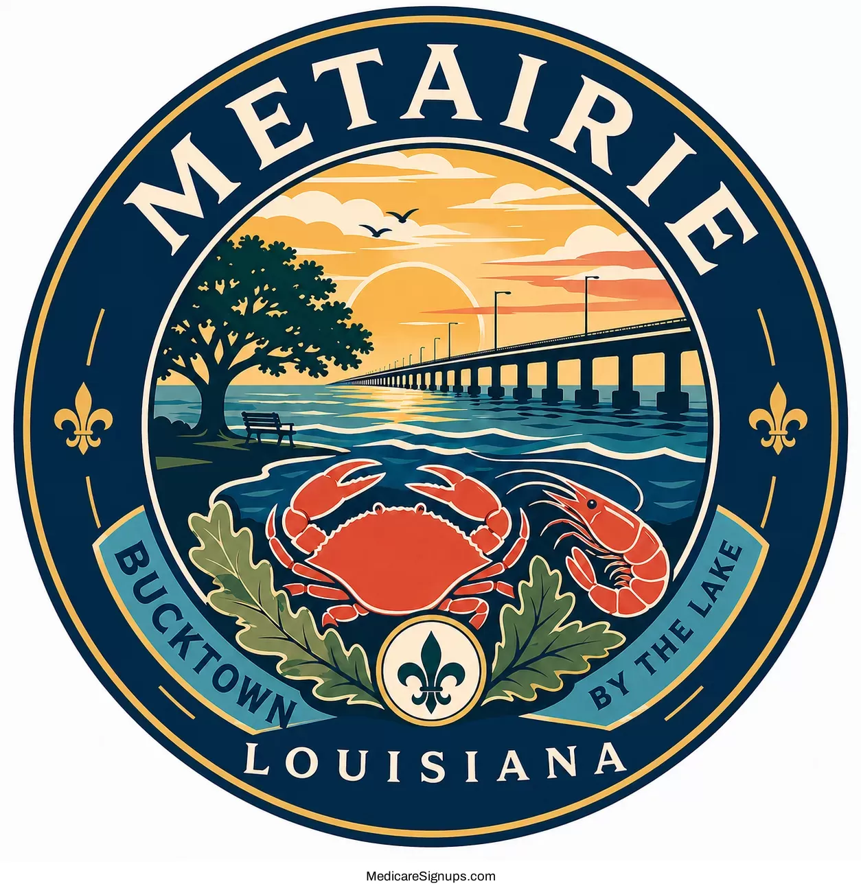 Enroll in a Metairie Louisiana Medicare Plan.